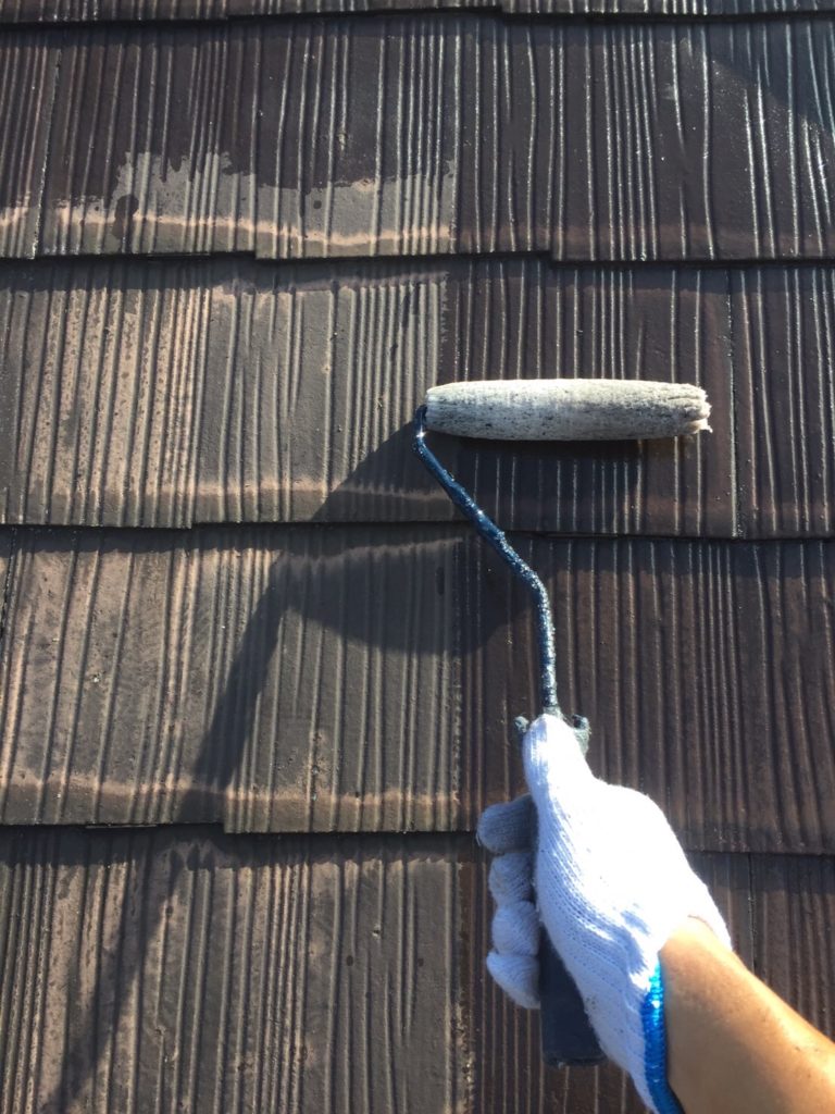 太陽光パネル脱着！屋根塗装工事！ 画像